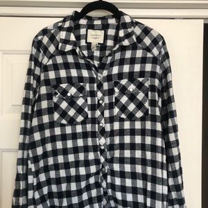 Black and White Flannel